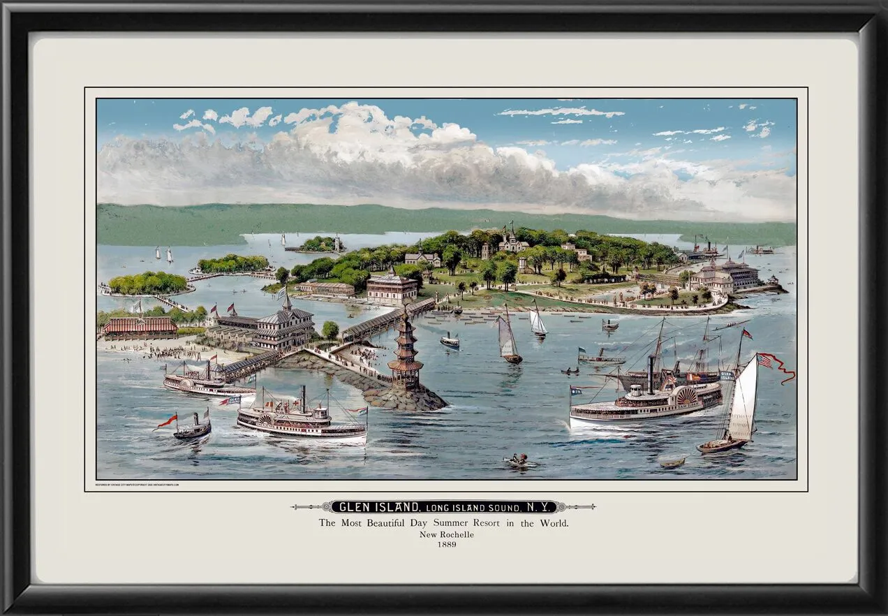 Glen Island Park New Rochelle NY 1889