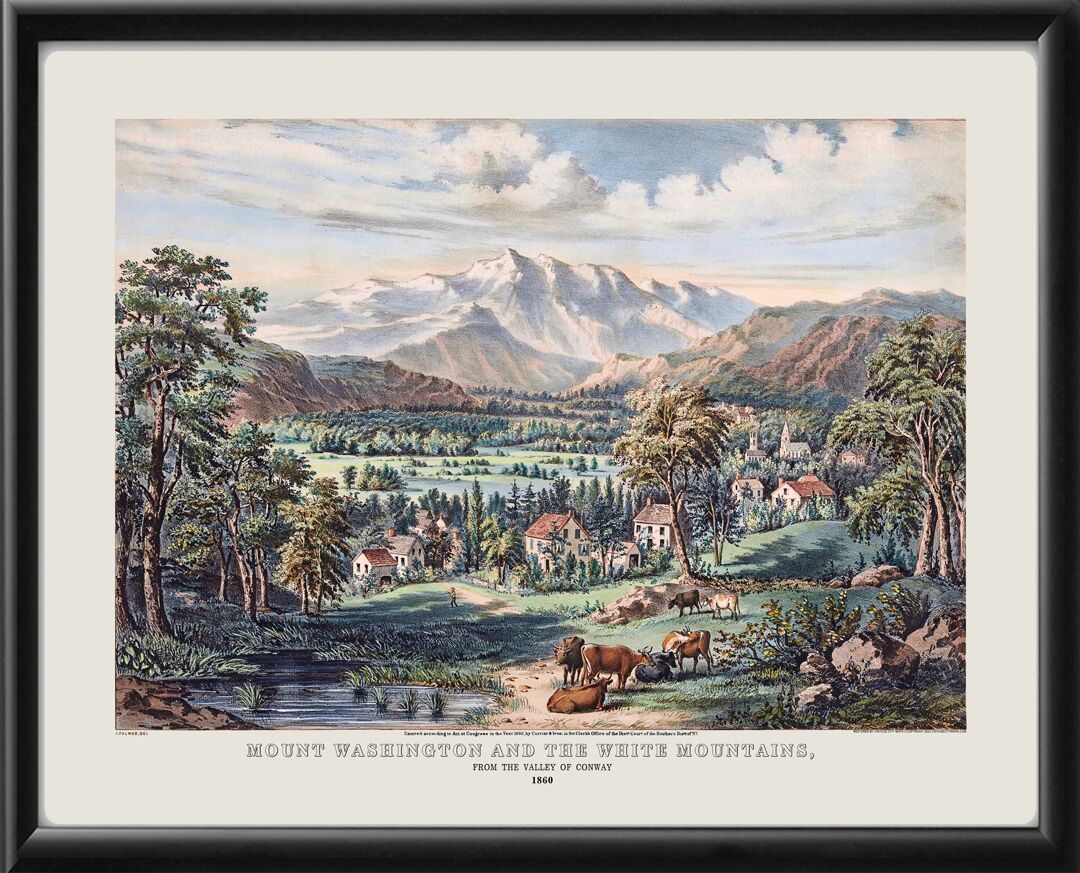 Mount Washington NH 1860