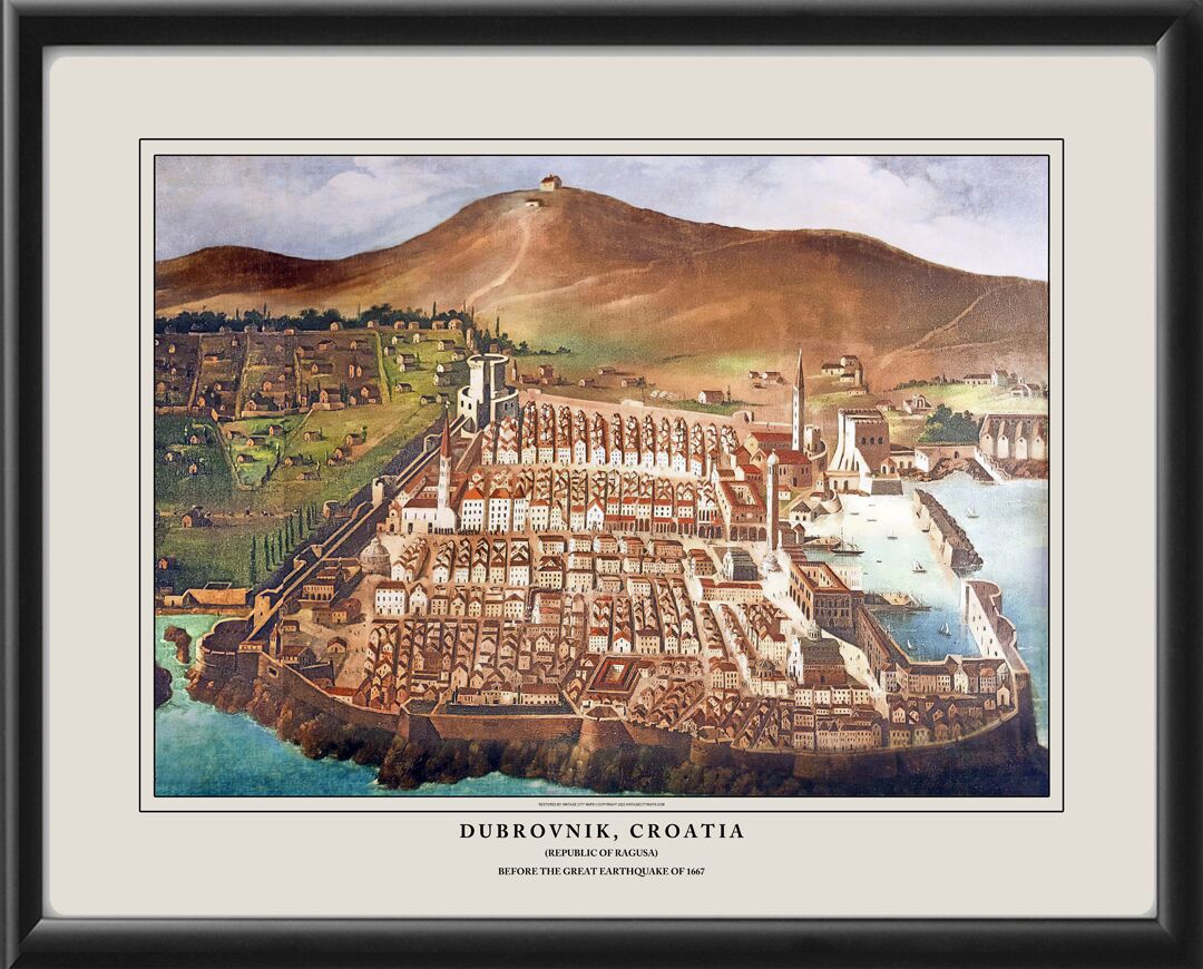 Dubrovnik Croatia 1660