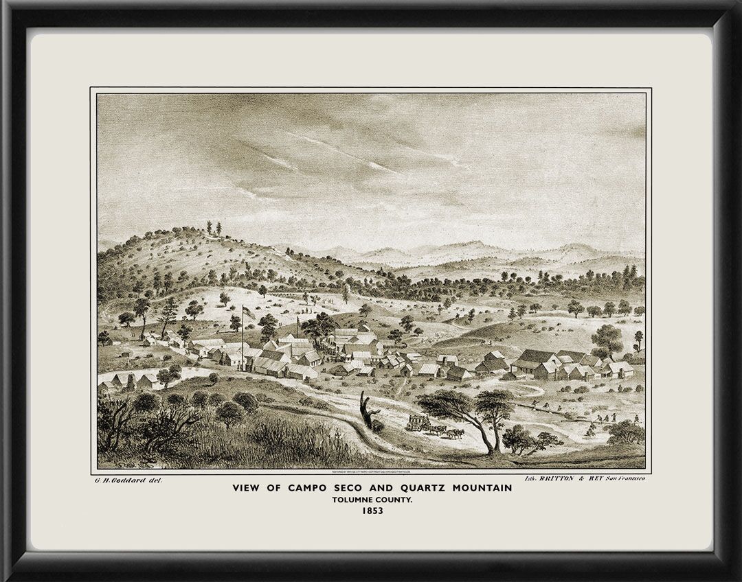 Campo Seco and Quartz Mountain CA 1853