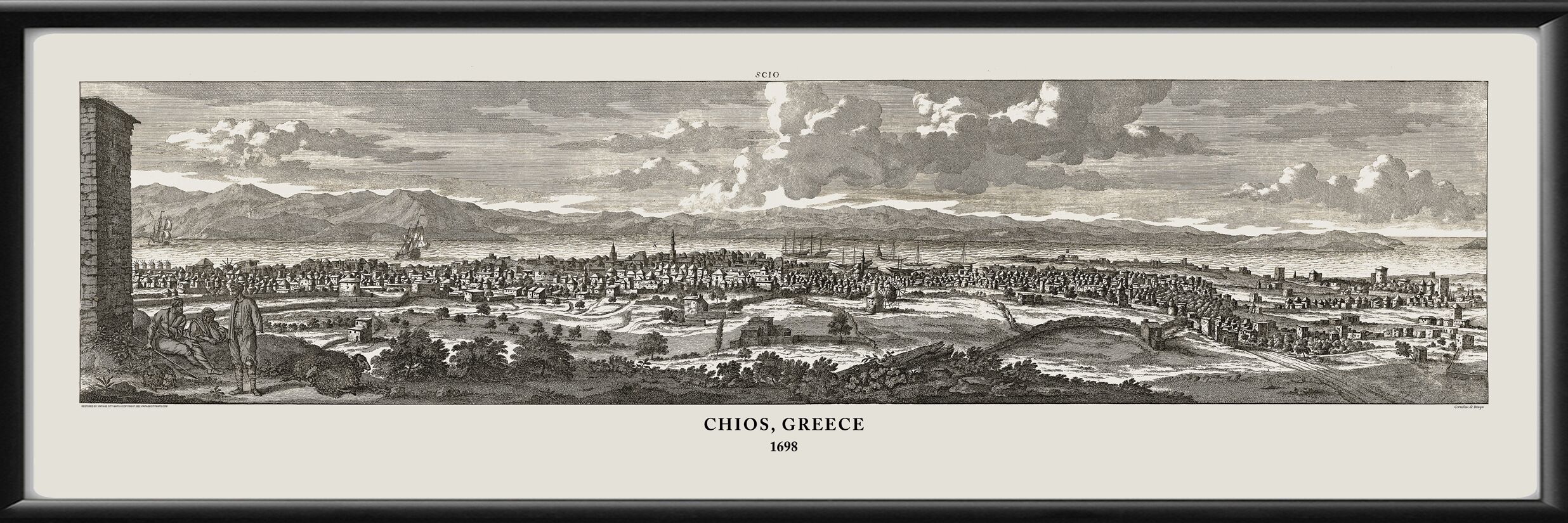 Chios Greece 1698
