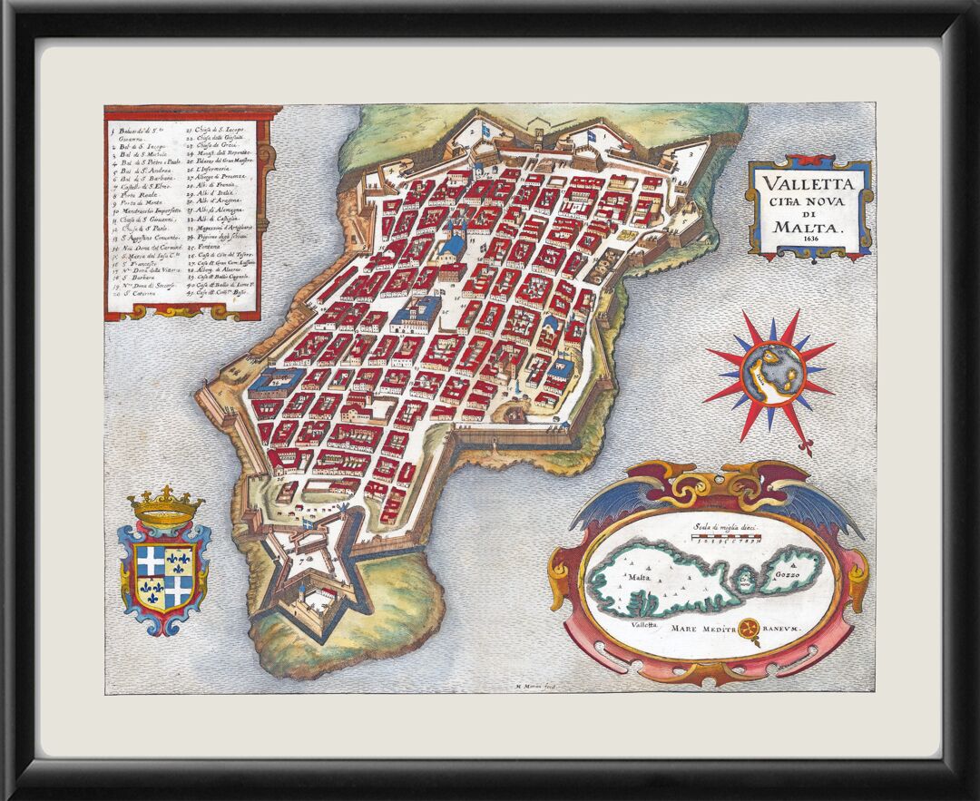 Valletta, Malta 1636