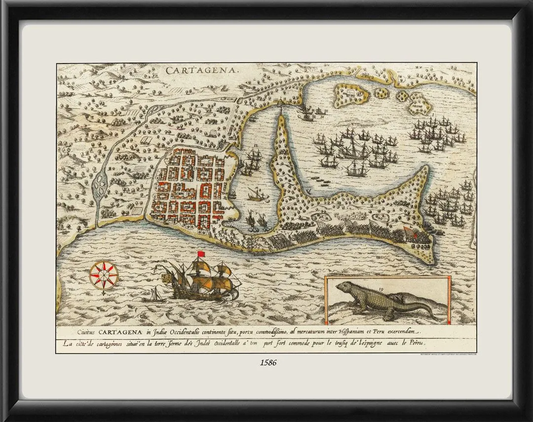 Cartagena Colombia 1586