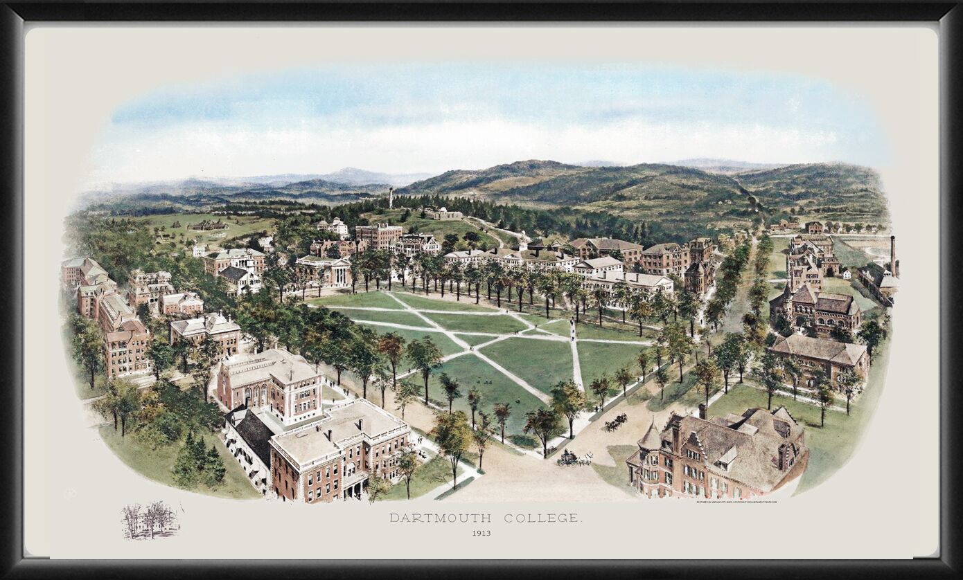 Dartmouth Hanover NH 1913 Richard Rummell TM