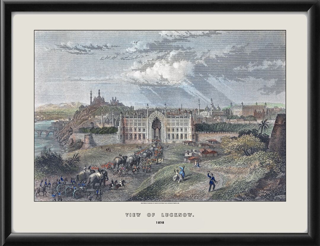 Lucknow India 1858