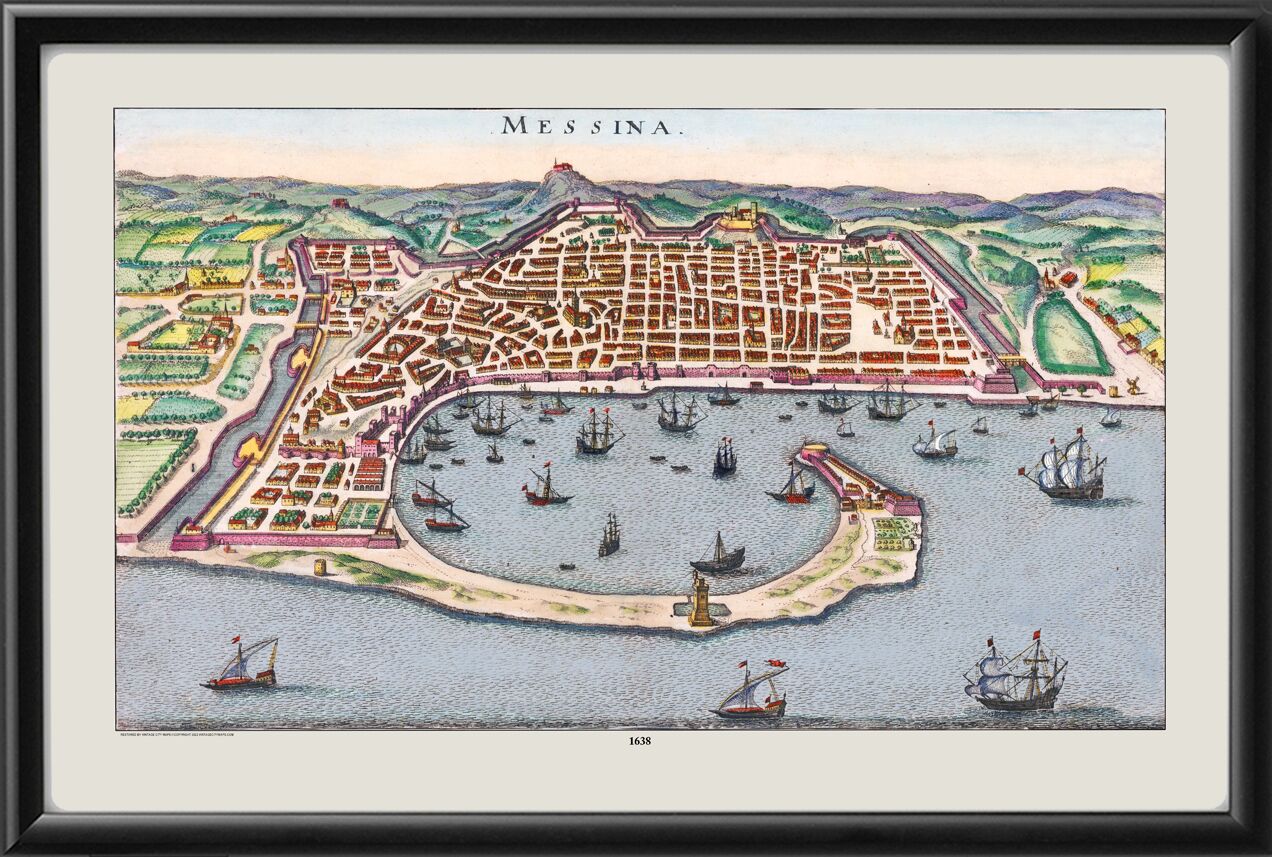 Messina Italy 1638