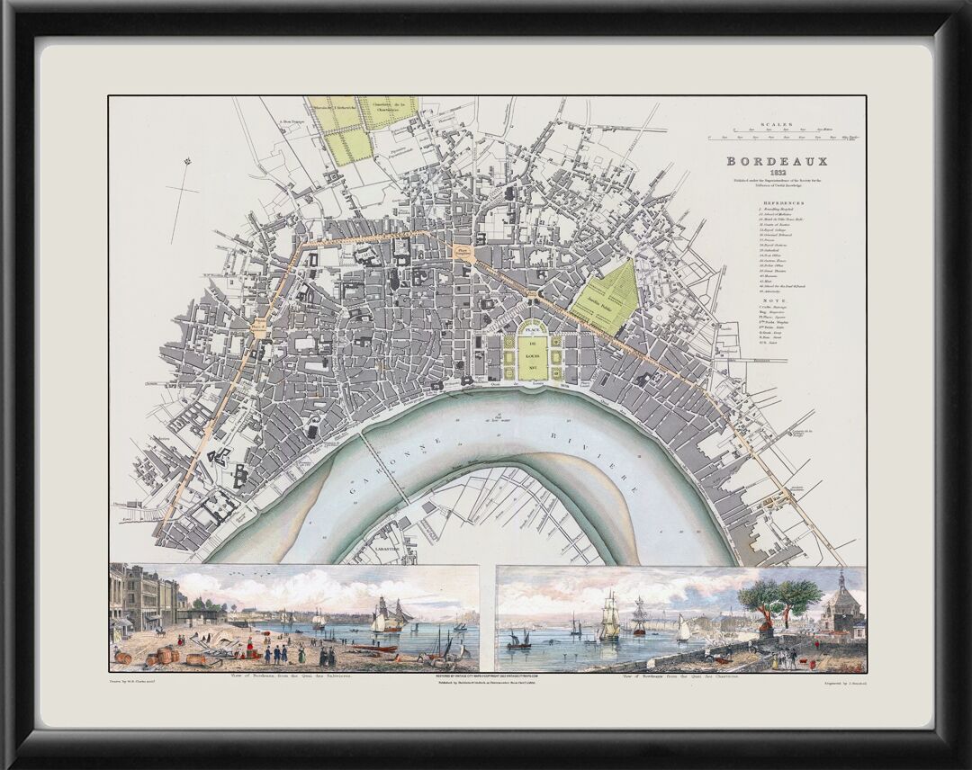 Bordeaux France 1832