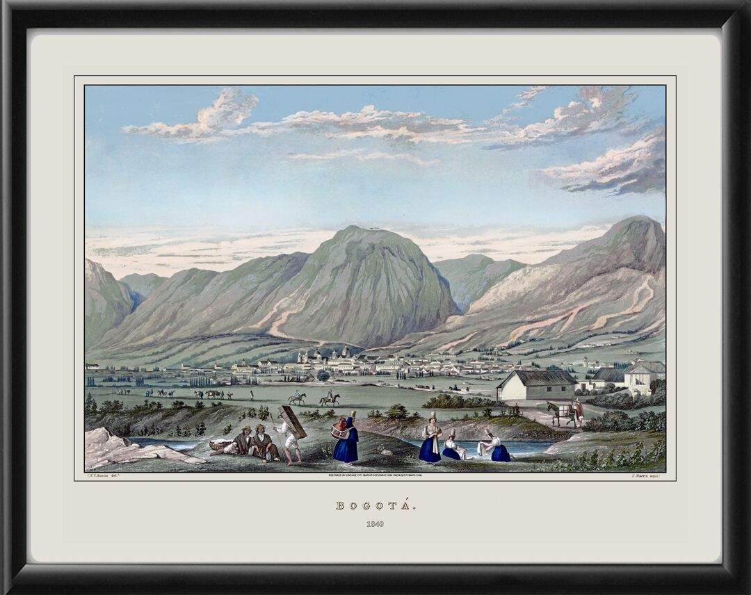 Bogota Colombia 1840