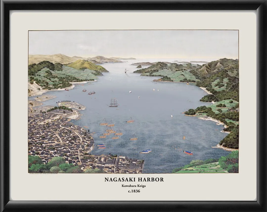 Nagasaki Harbor 1836