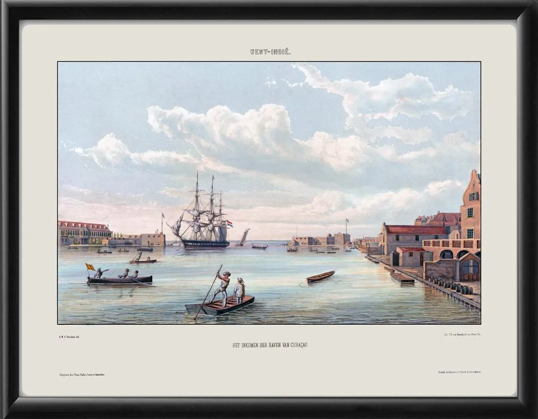 Willemstad Curacao 1860