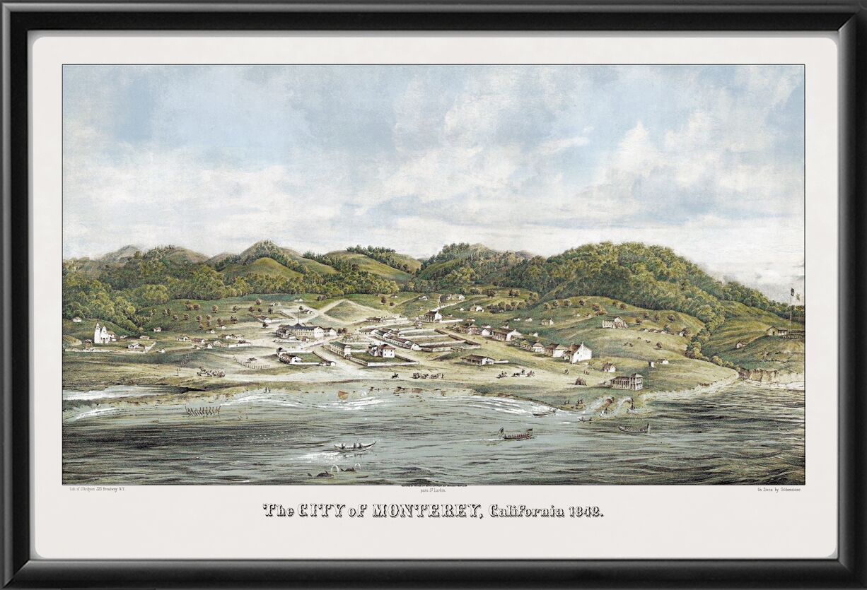 Monterey CA 1842 Color by Karl GildemeisterTM