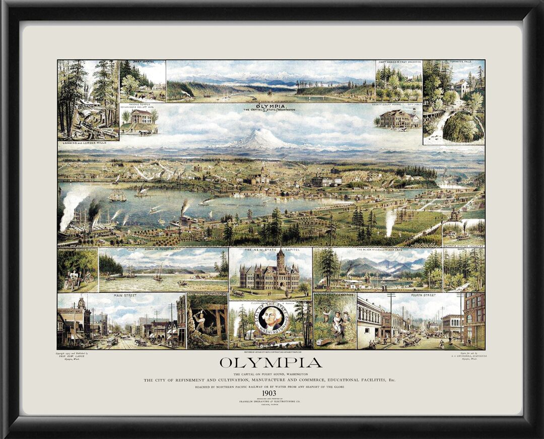 Olympia WA 1903 Color Edward LangeTM