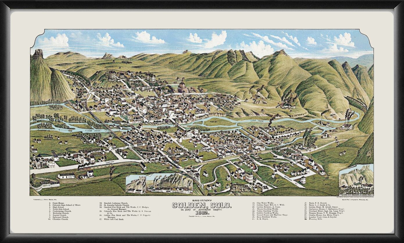 Golden CO 1882 (Color)
