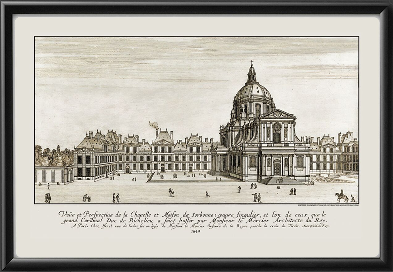 Paris France 1649 Sorbonne