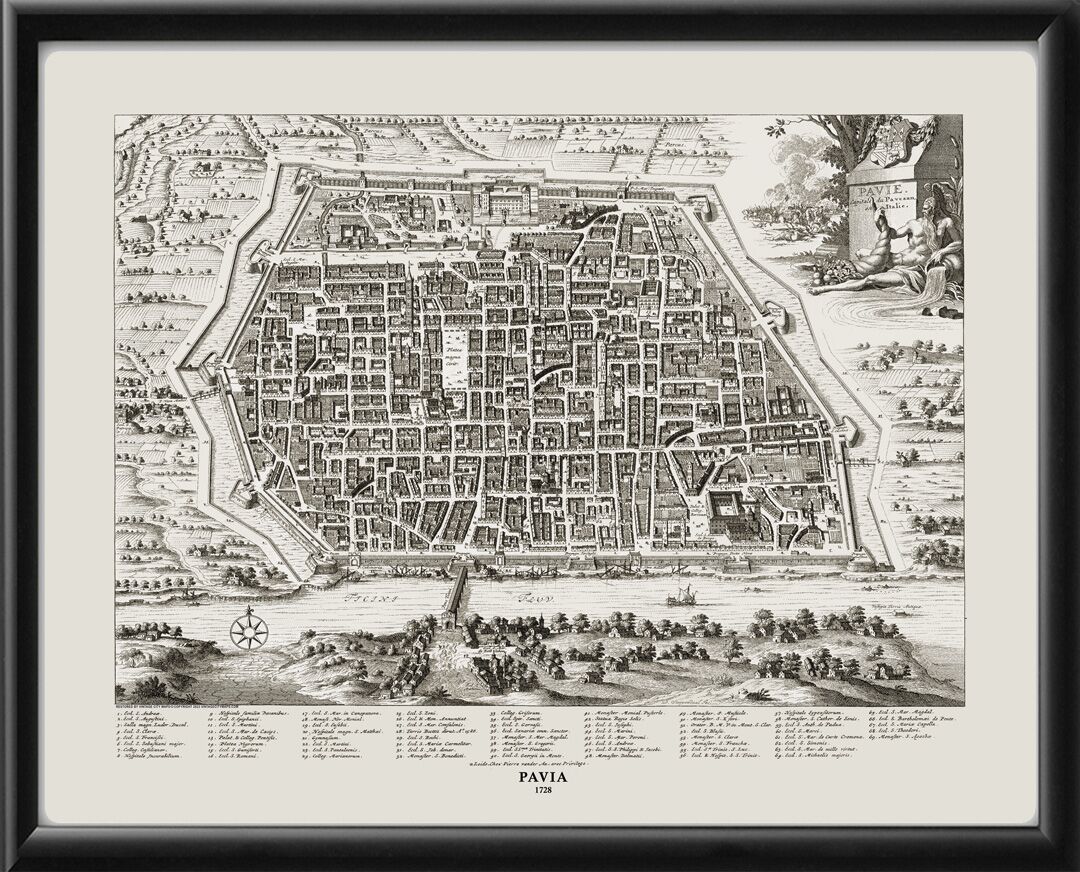 Pavia Italy 1728