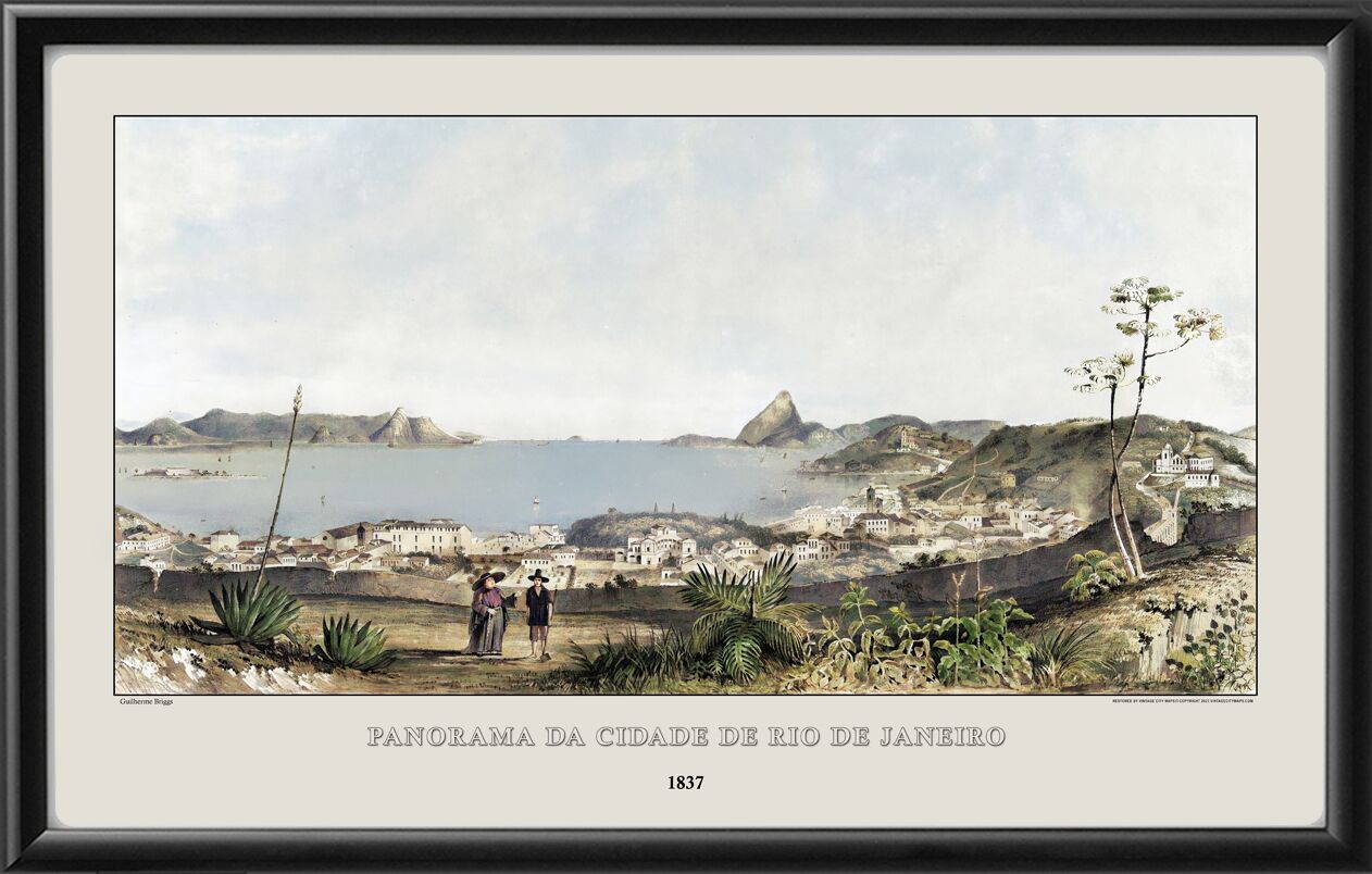 Rio de Janeiro Brazil 1837