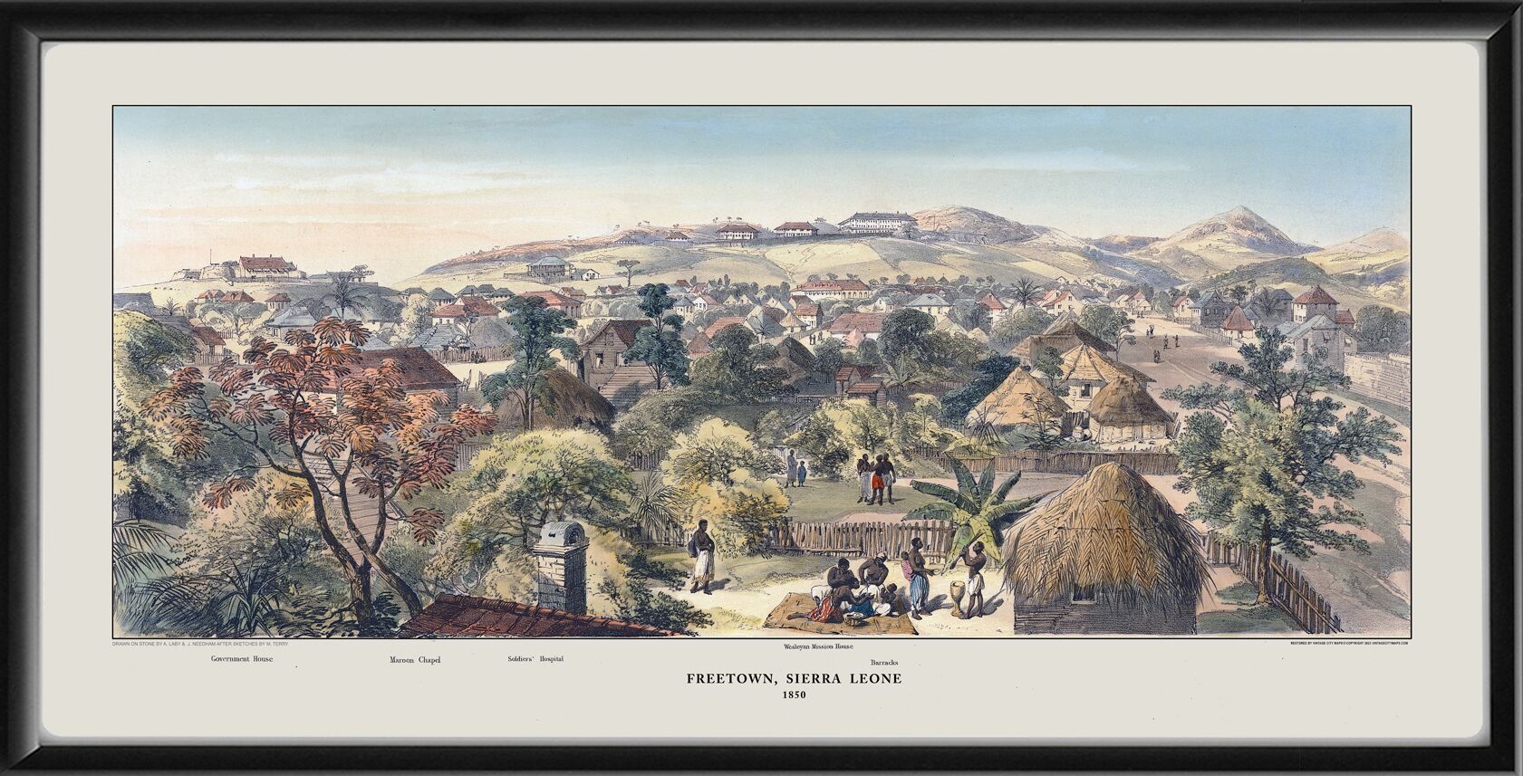 Freetown Sierra Leone (5) 1850