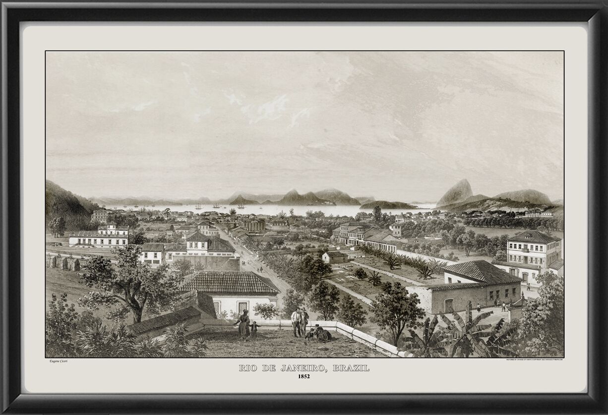 Rio de Janeiro Brazil 1852