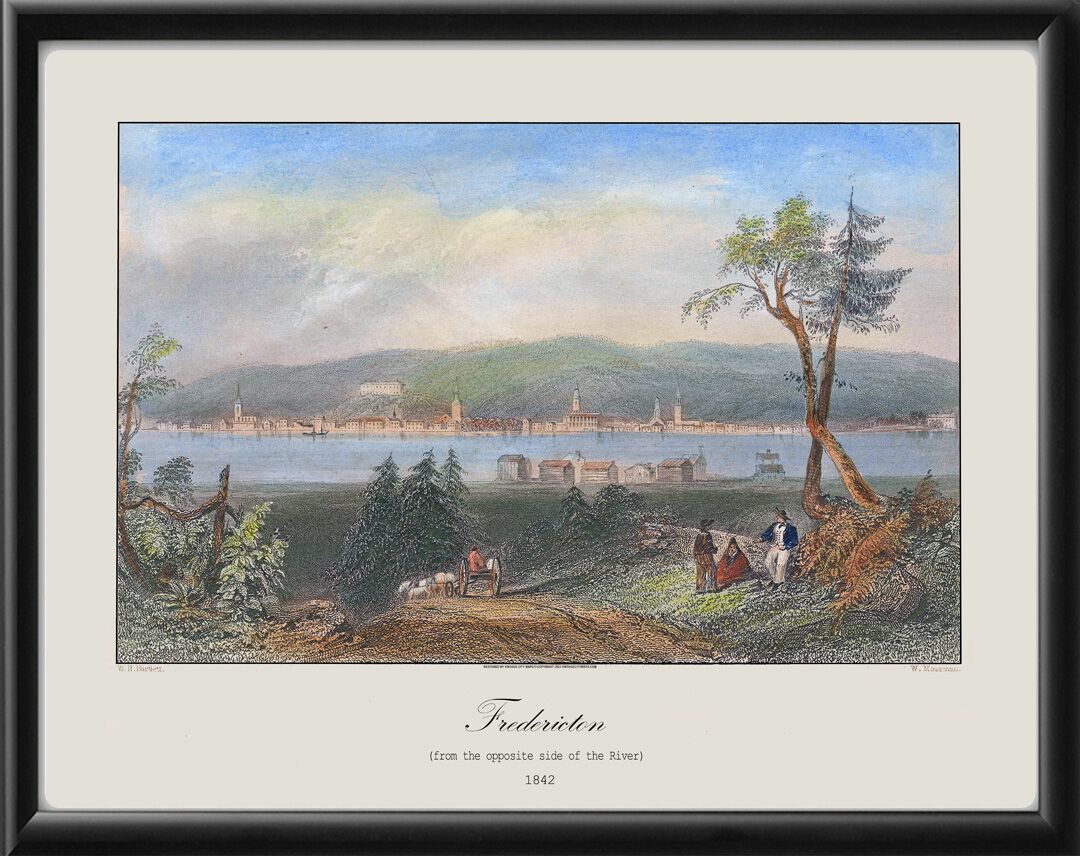 Fredericton NB Canada 1842