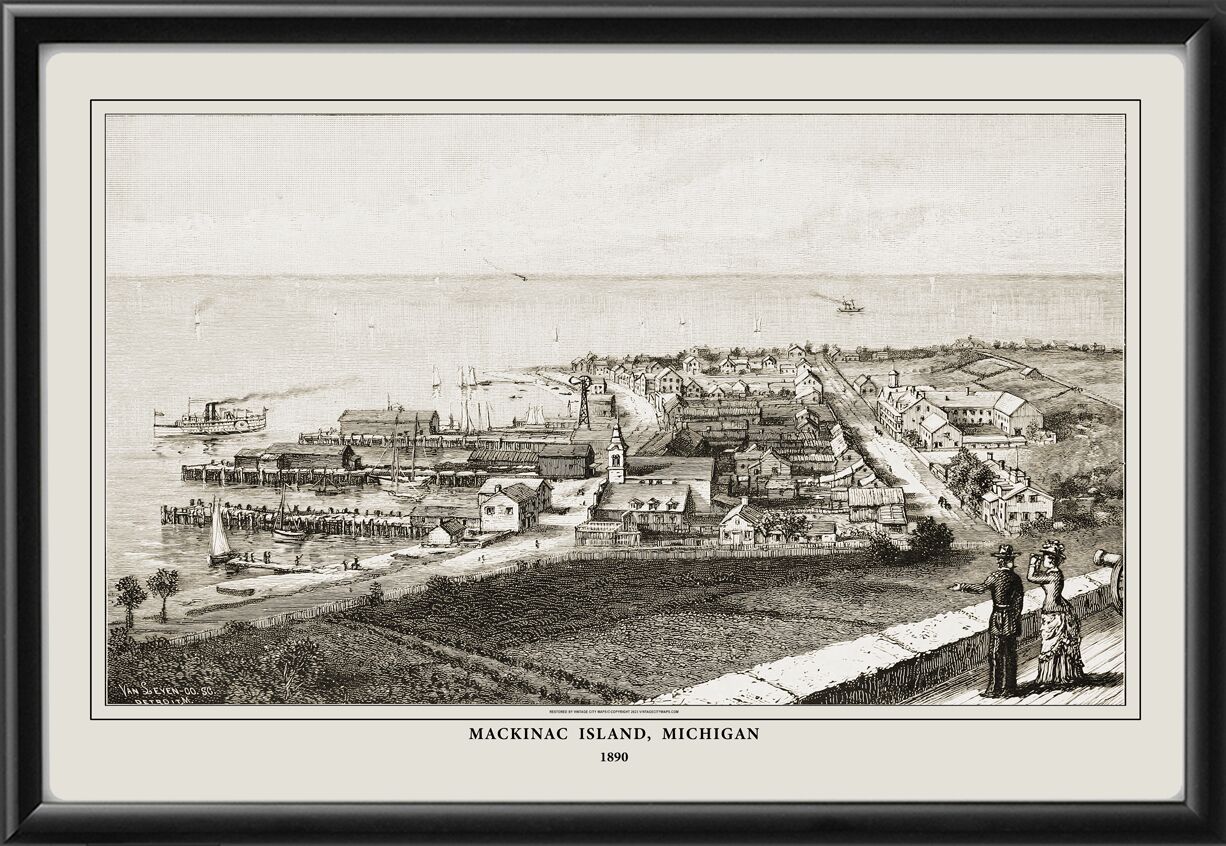 Mackinac Island MI 1890 - 2