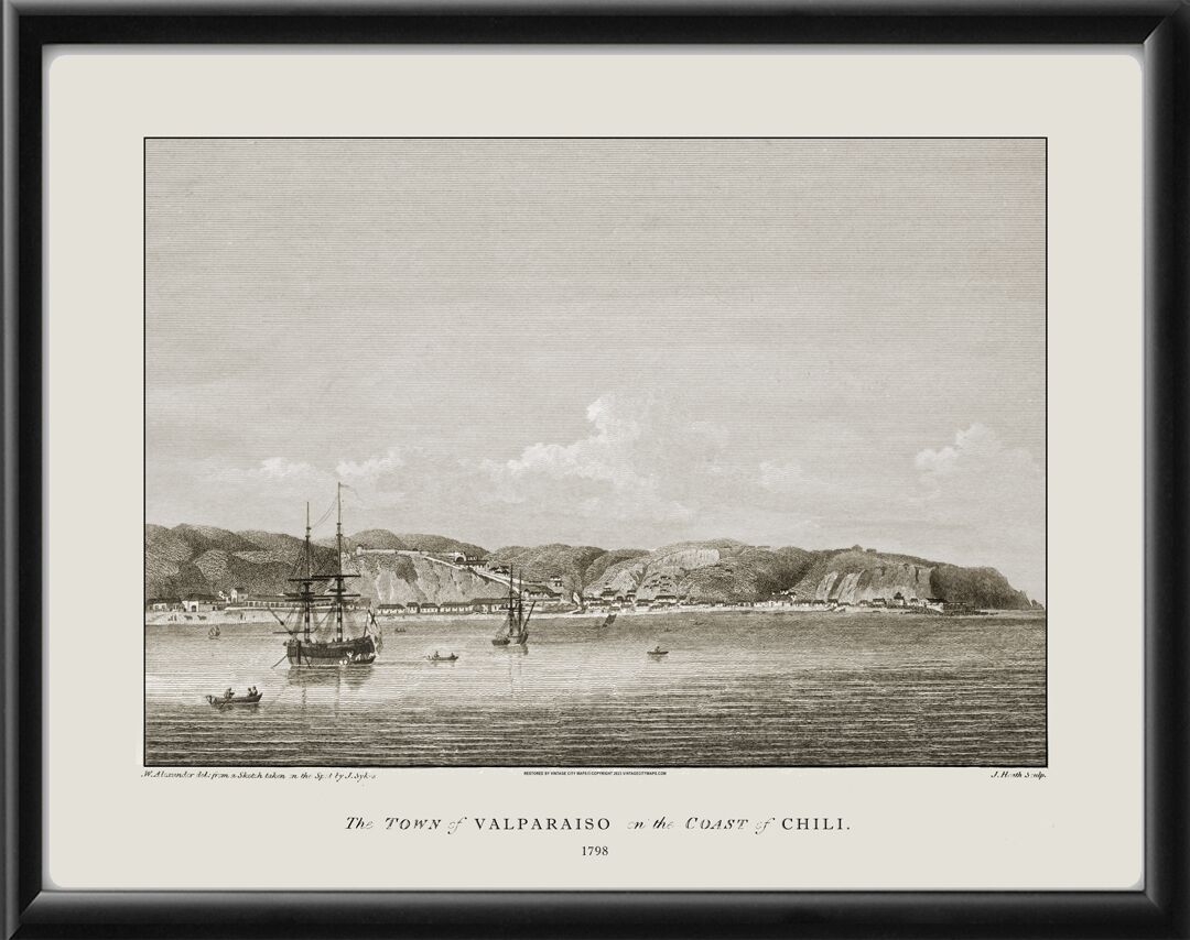 Valparaiso Chile 1798