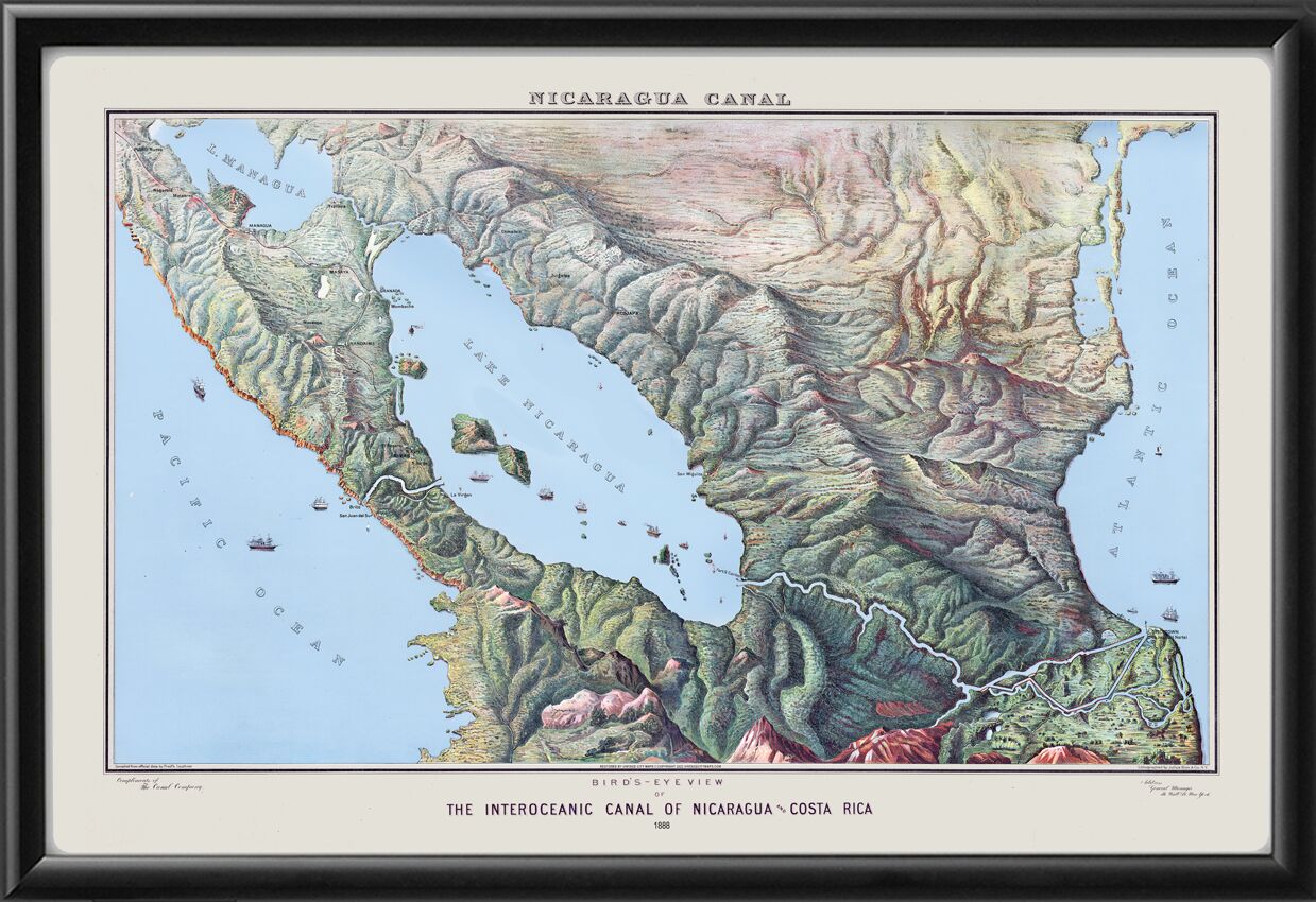 Nicaragua Canal 1888