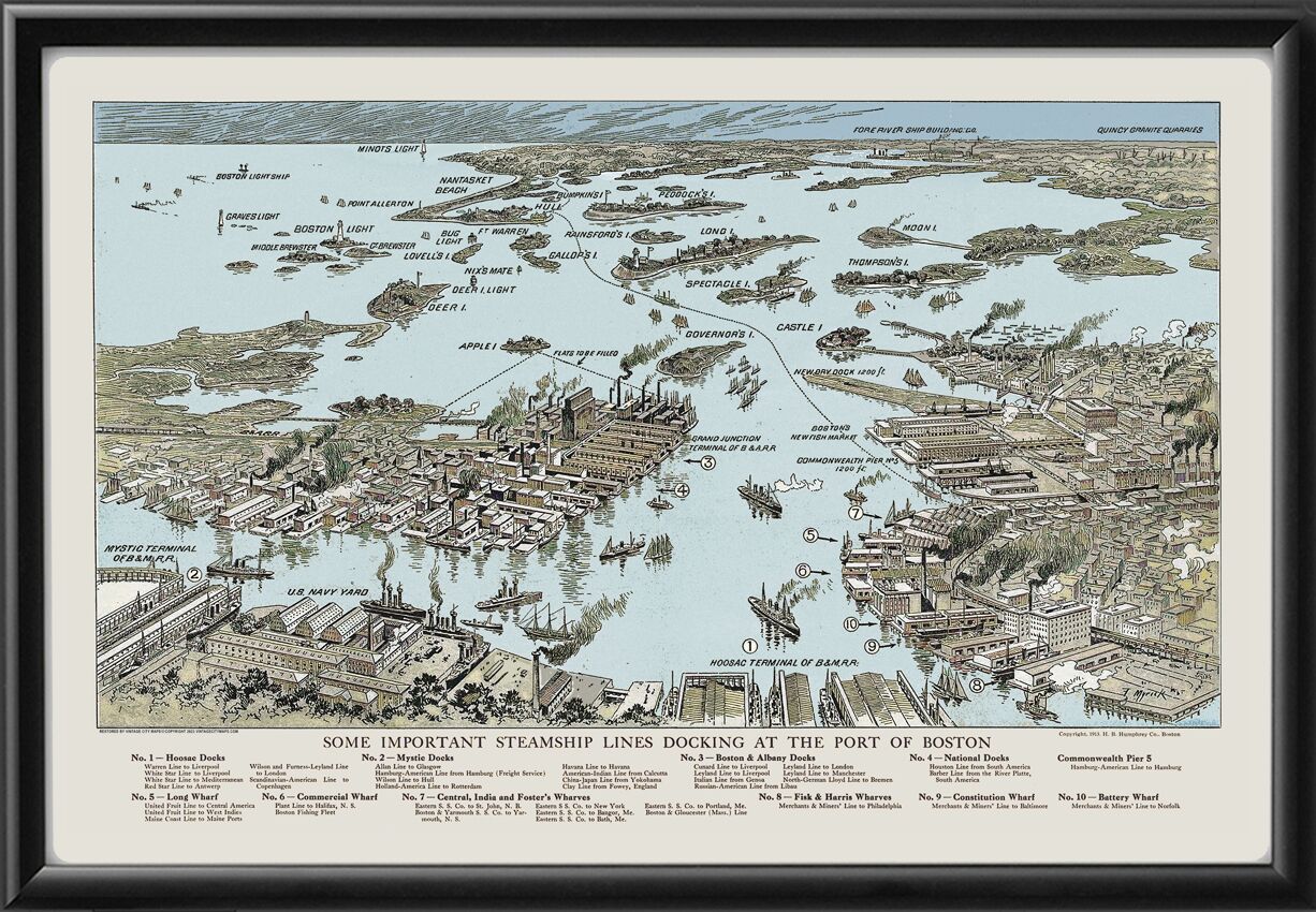 Boston MA 1913