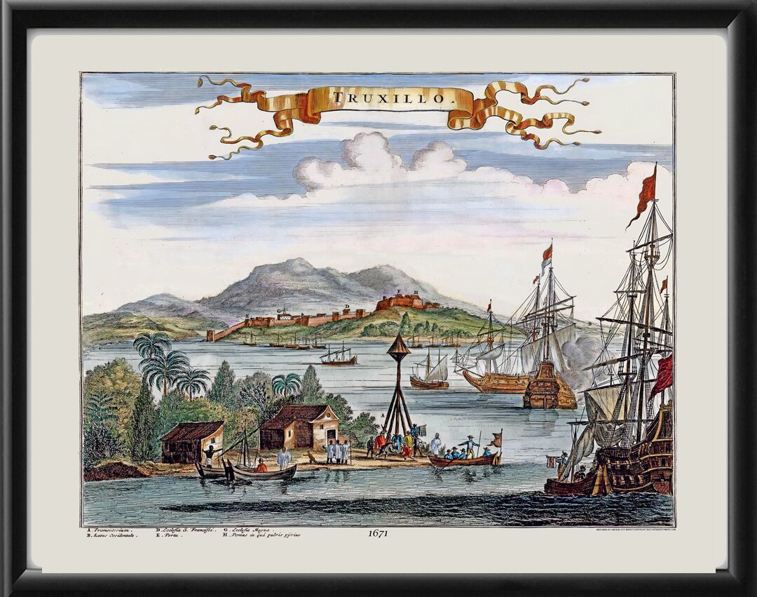 Trujillo Honduras 1671