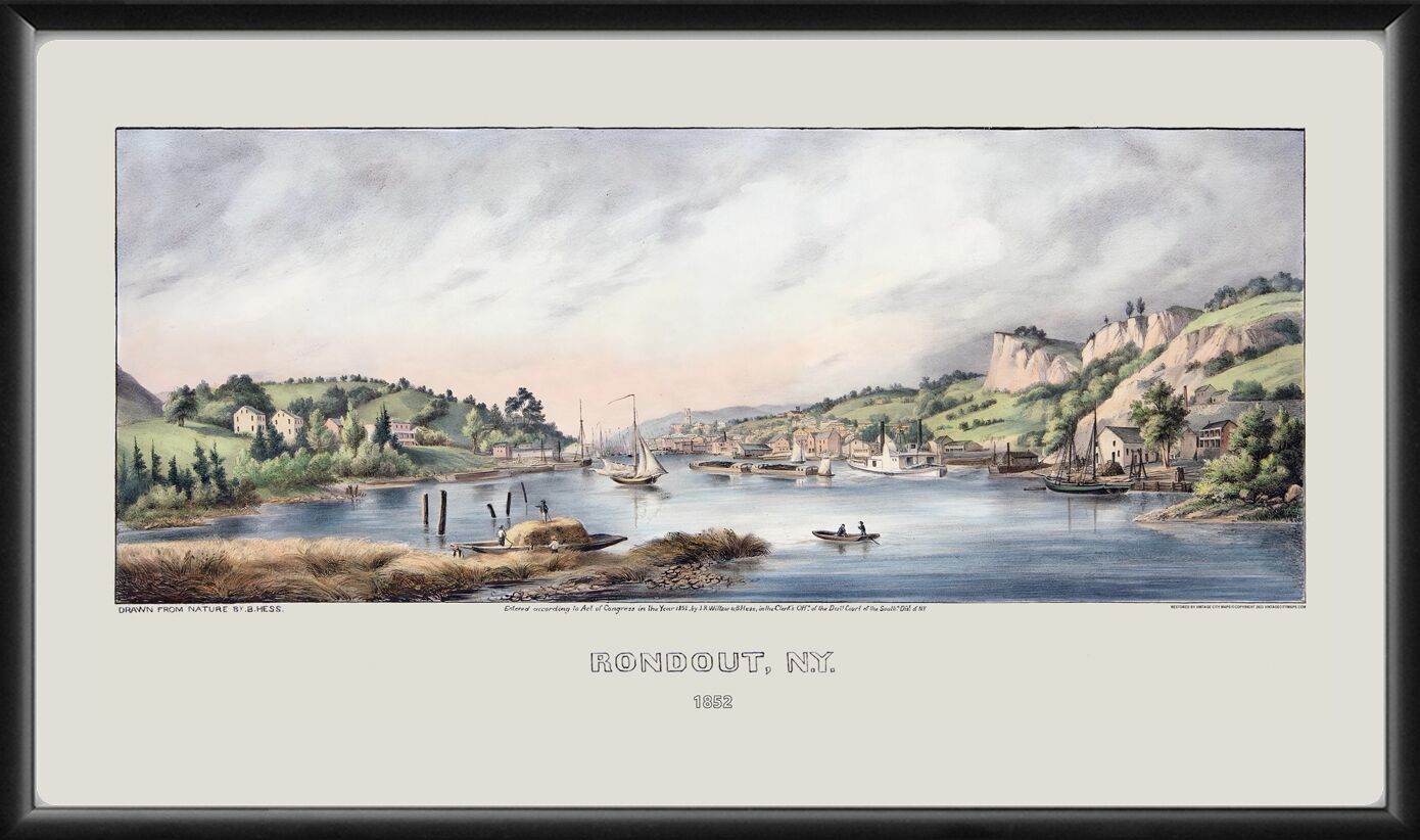 Rondout NY 1852