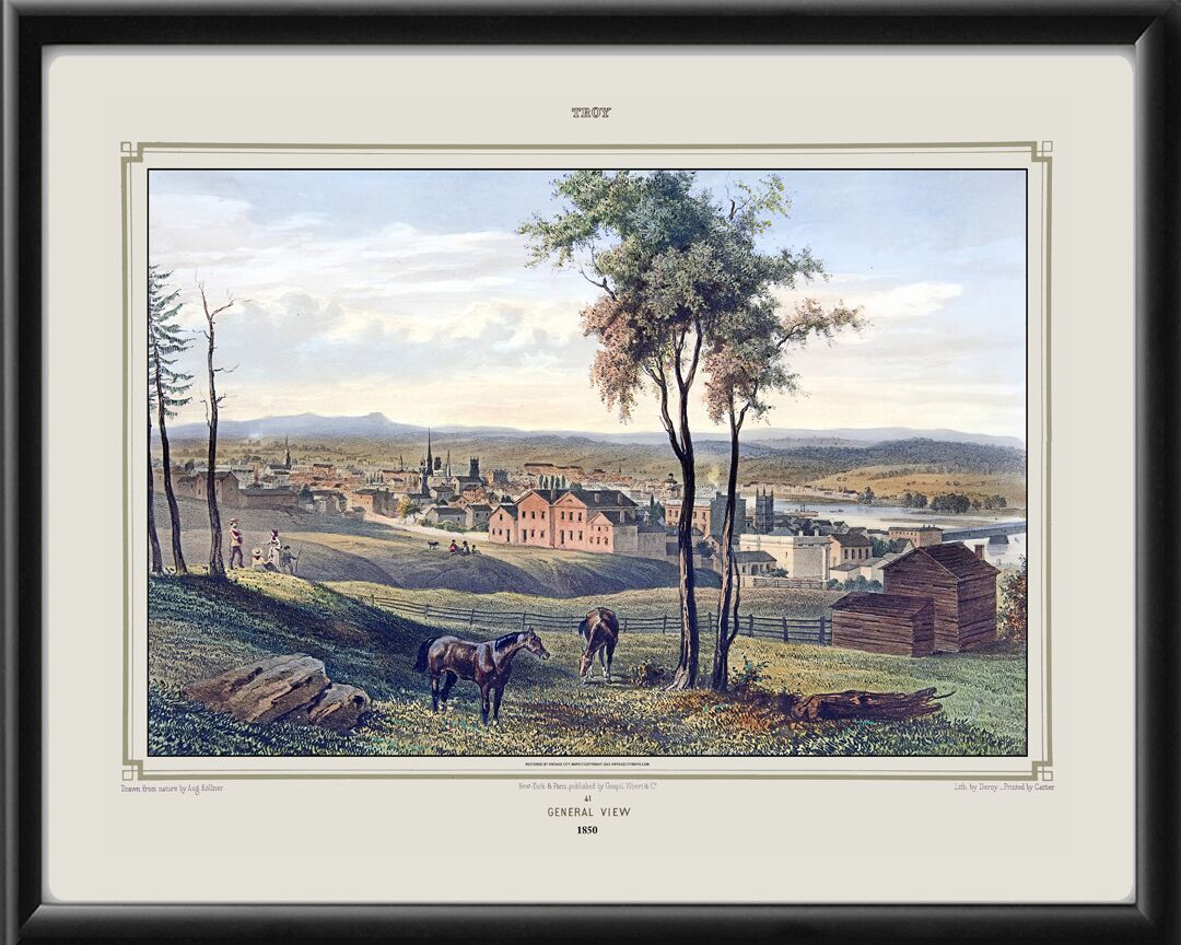 Troy NY 1850
