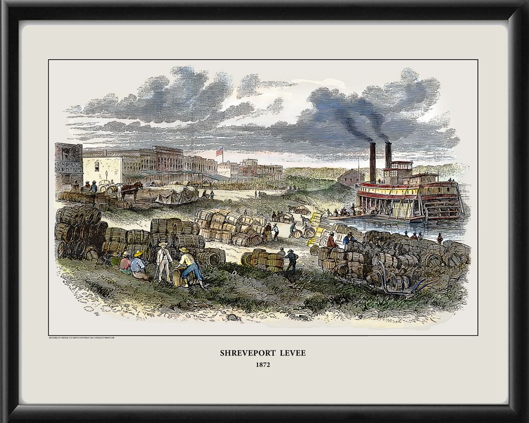 Shreveport Levee 1872