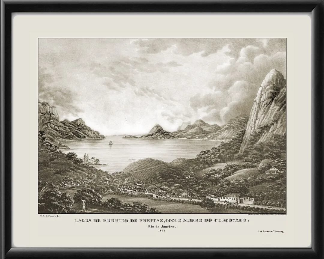 Rio de Janeiro Brazil 1857