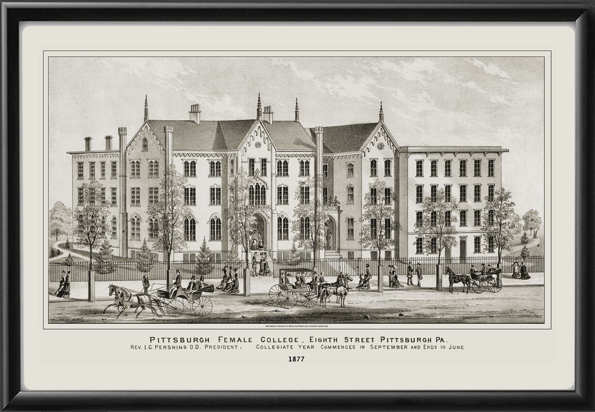 Pittsburgh Female College - Chatham University 1877
