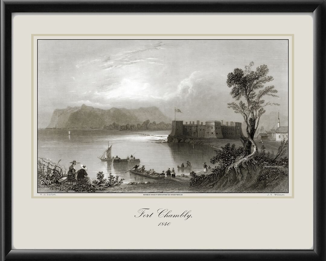 Fort Chambly Quebec 1840