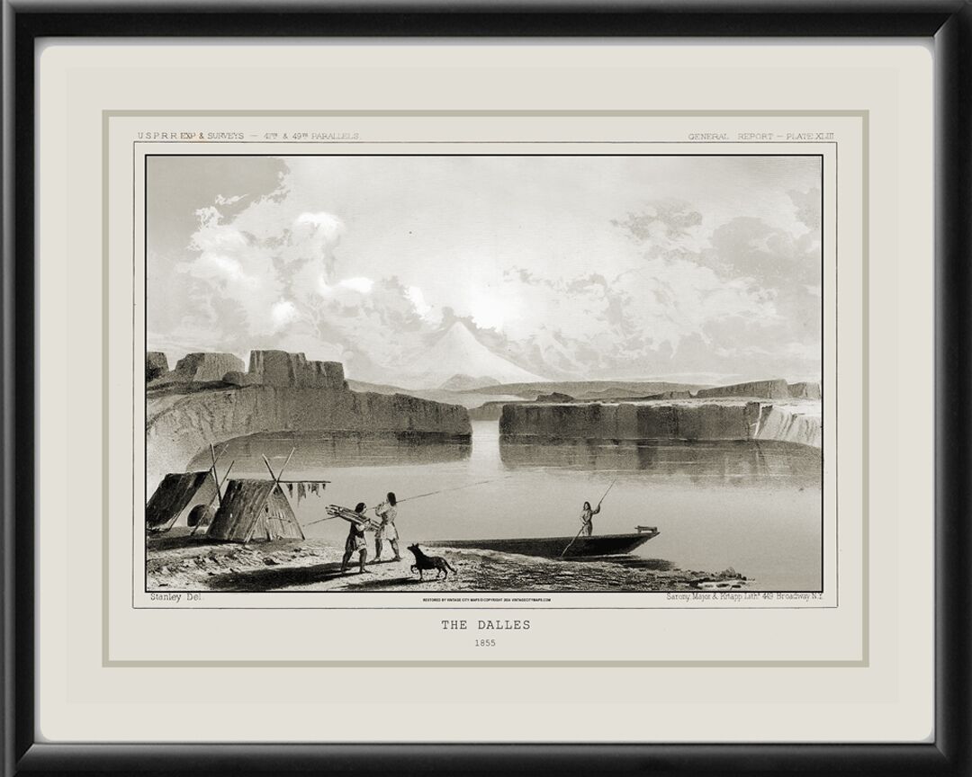 The Dalles OR 1855