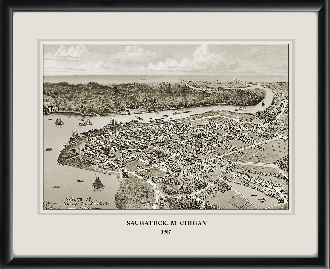Saugatuck, Michigan 1907 Joseph Warner