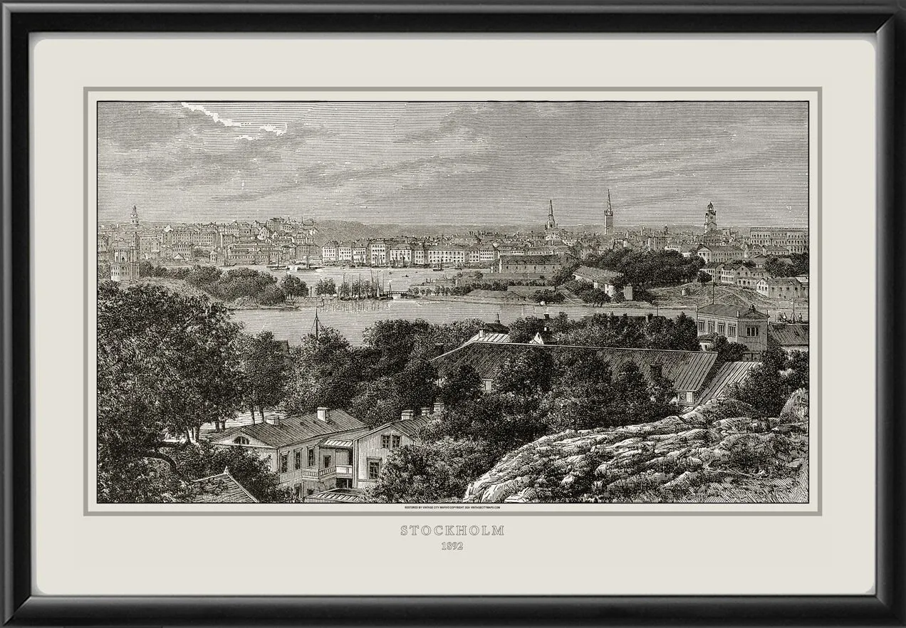 Stockholm Sweden 1892
