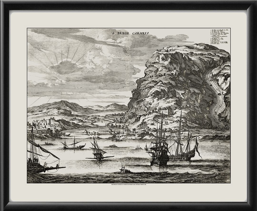 Mount Carmel (De Bergh Carmeli) 1677