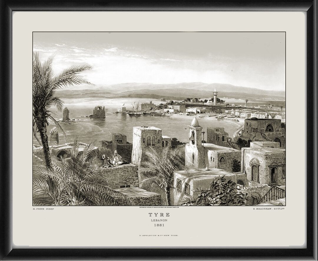 Tyre Lebanon 1881