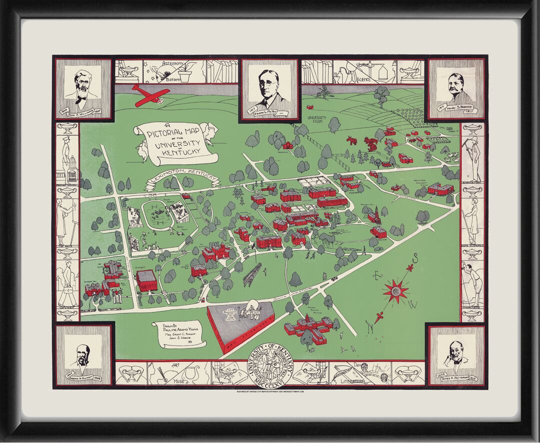 University of Kentucky 1931 John S. Horine TM Map