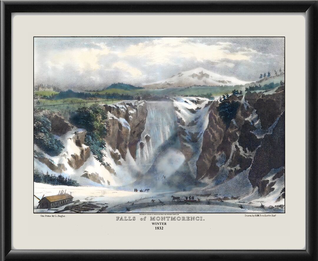 Montmorency Falls, Quebec City 1832