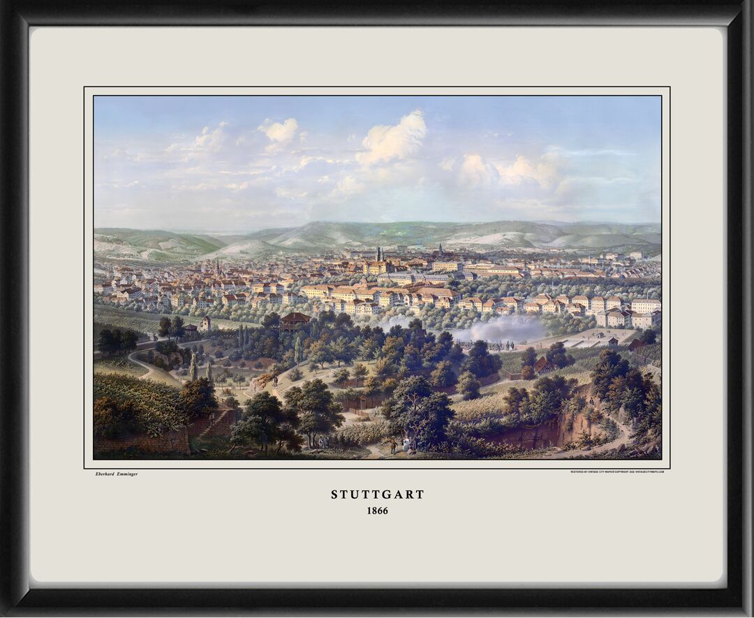 Stuttgart Germany 1866 Eberhard Emminger