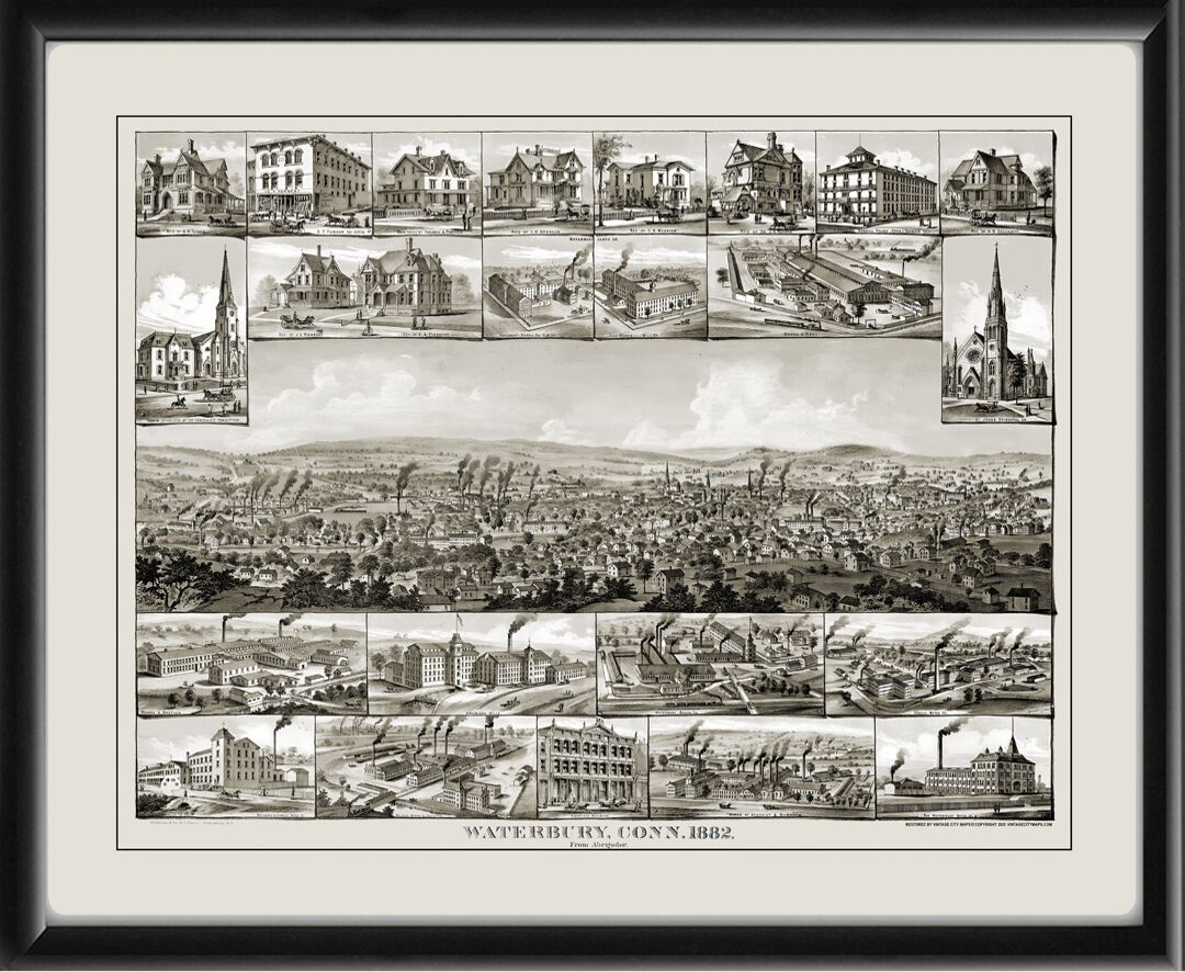 Waterbury, Conn. 1882. From Abrigador William A. Porter