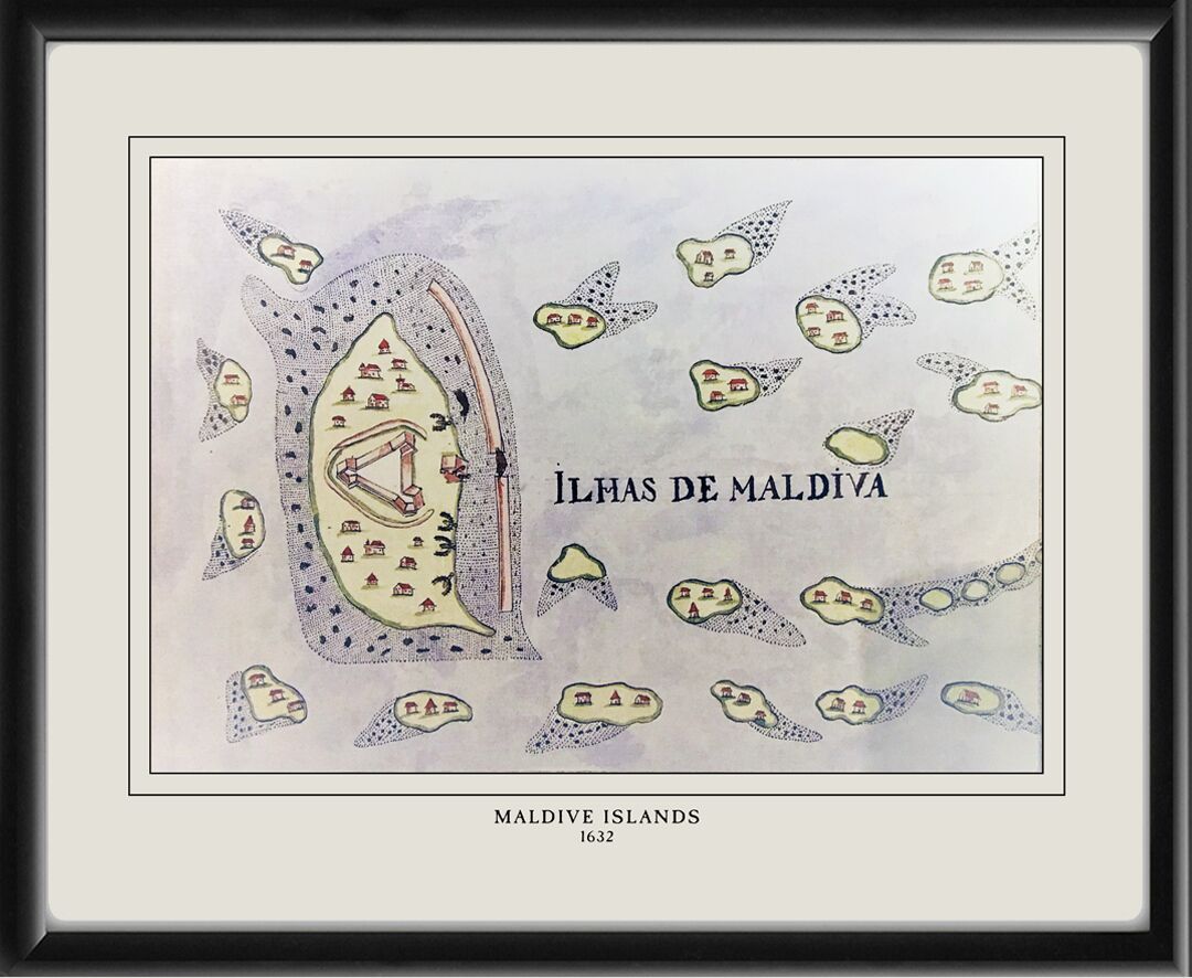 Maldives 1632 Antonio Bocarro