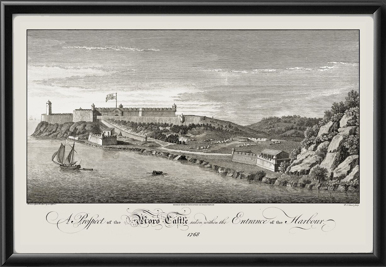Havana Cuba - Morro Castle 1768