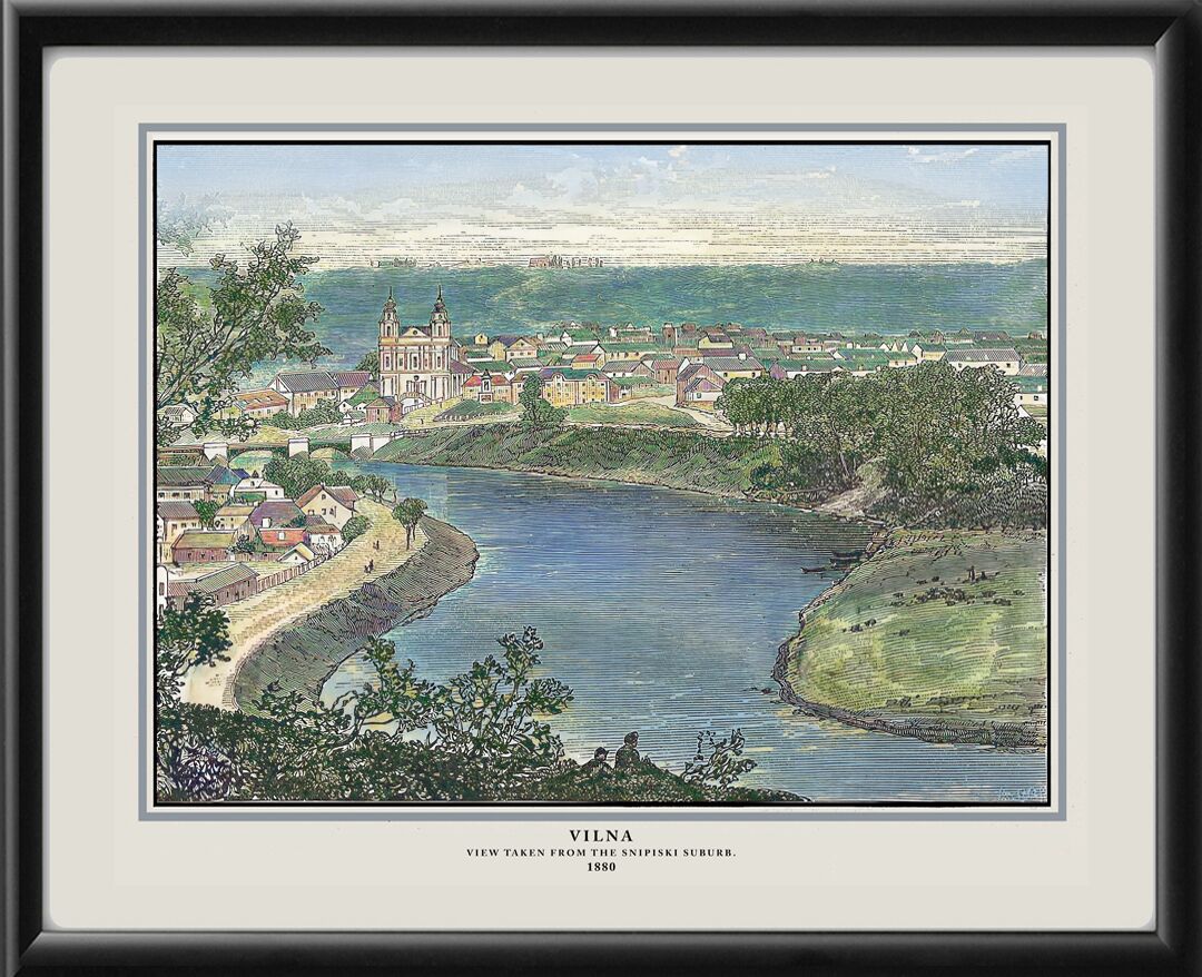 Vilnius Lithuania 1880