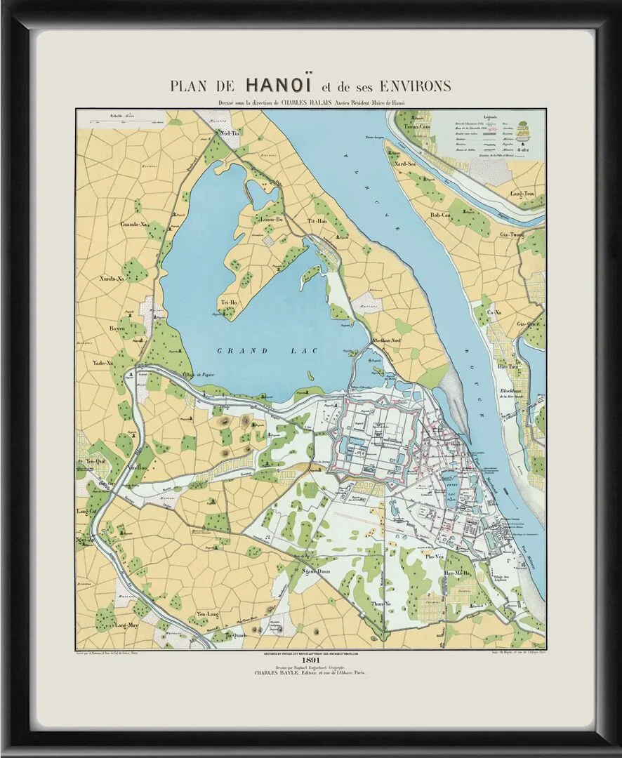 Hanoi Vietnam 1891