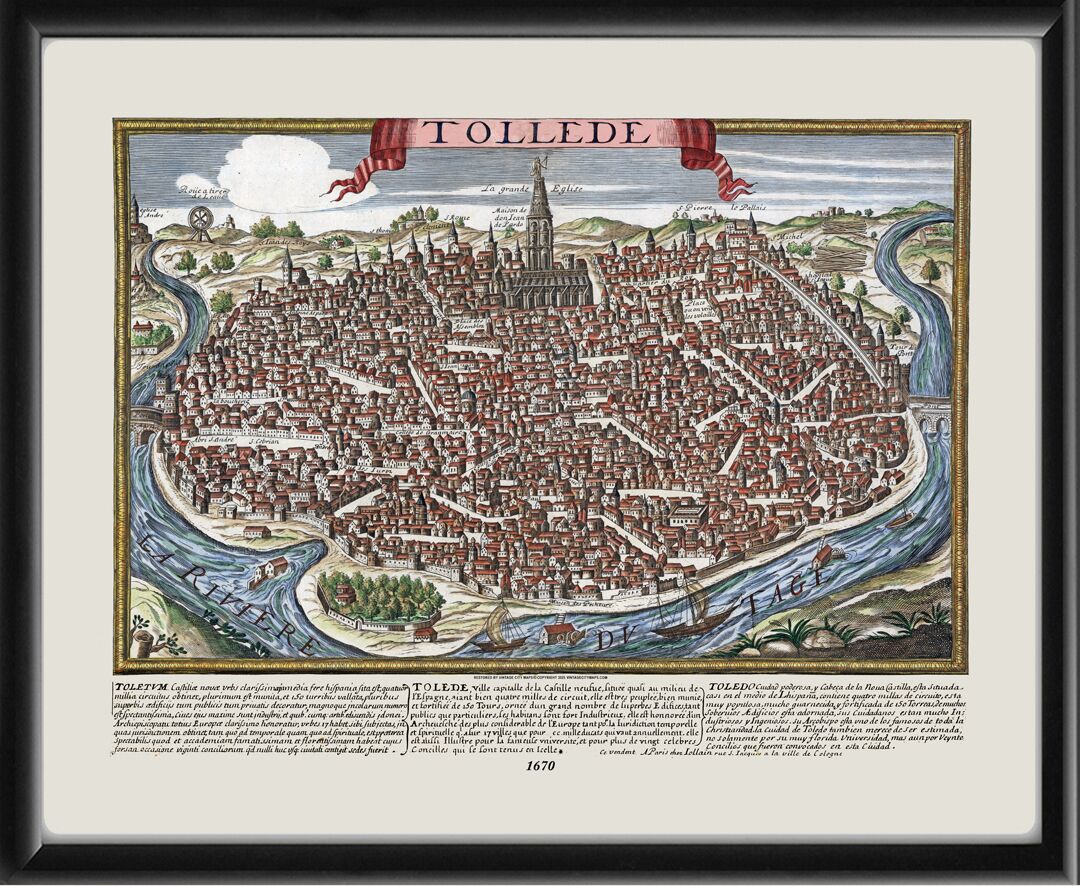 Toledo Spain 1670