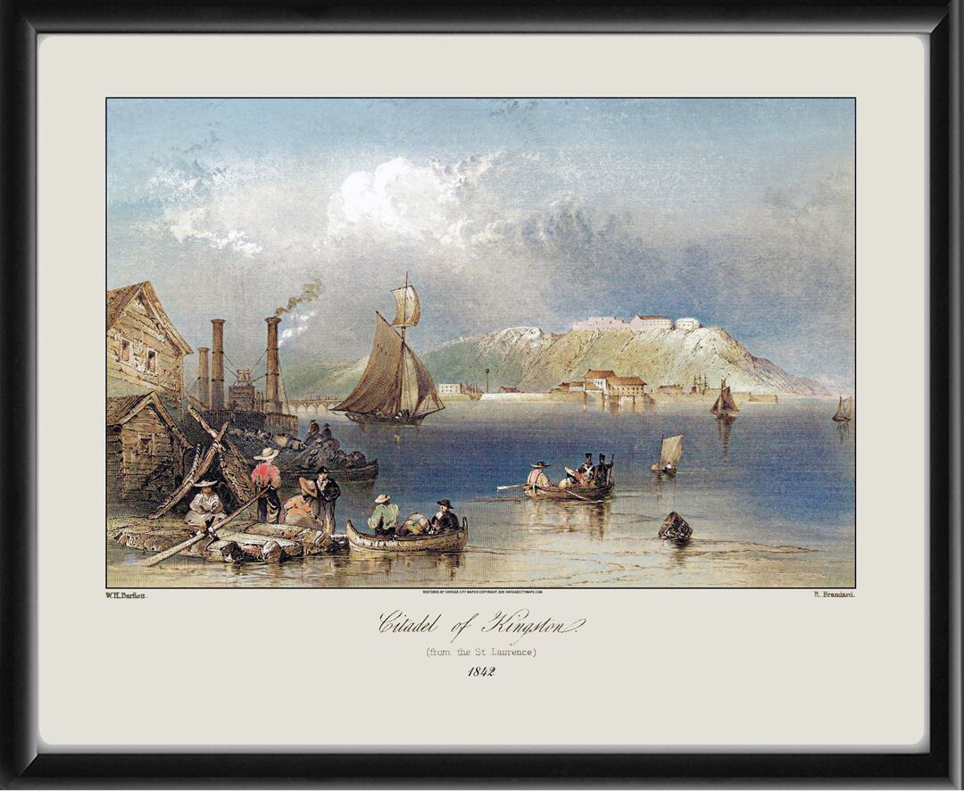 Citadel at Kingston, Ontario, Canada 1842