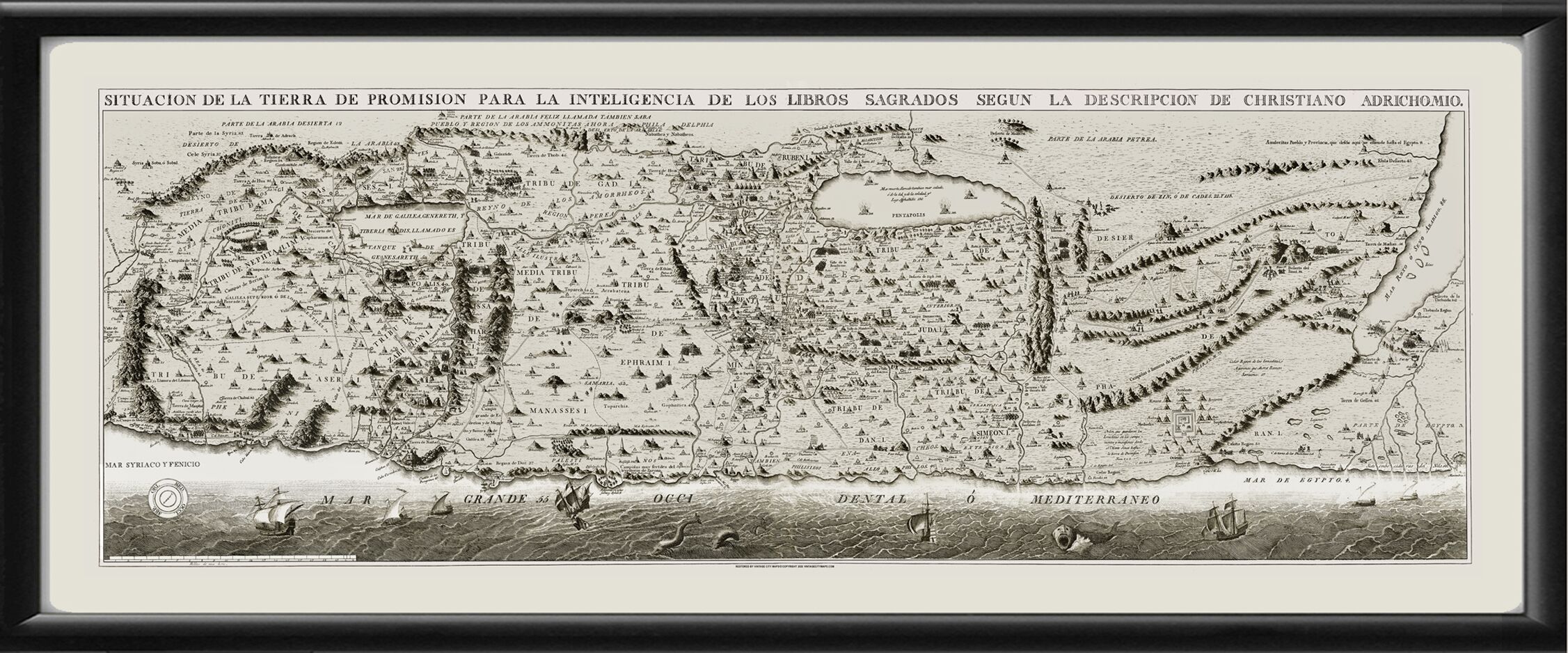 The Holy Land, first published in 1584.